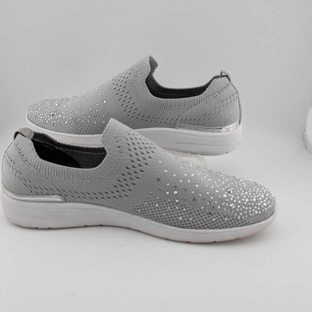 Kelly & Katie Grey sparkly flats - Picture 2 of 4
